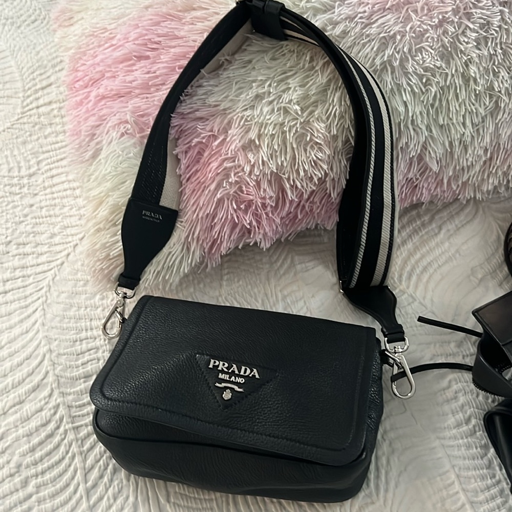 Prada Vitelli cross body bag